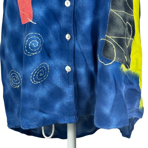 Parsley & Sage Abstract Art Tunic Top Size Medium - Picture 10 of 12